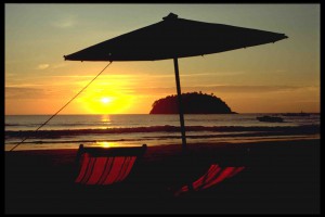 Thailand Sonnenuntergang kl