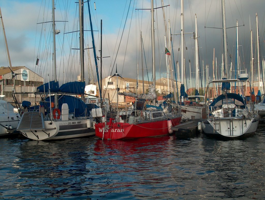 Waskaran in Cape town after 53 days at sea